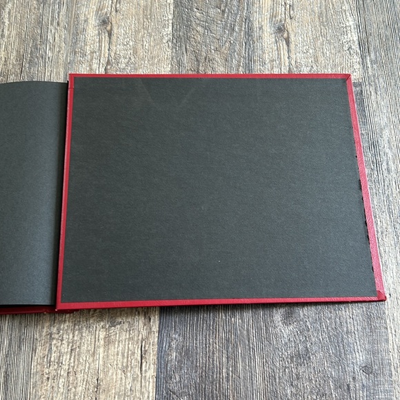 Vintage Photo Photograph Album Scrapbook Red Embossed SPFD 15 x 11” - Picture 7 of 8